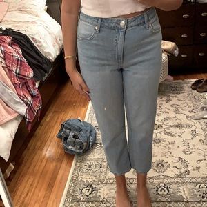 Wild Fable high rise straight ankle jeans size 10